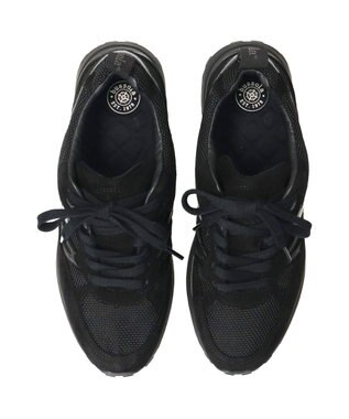 INTER-CHAUSSURES 【BUSSOLA】コンビスニーカー ブラックコンビ