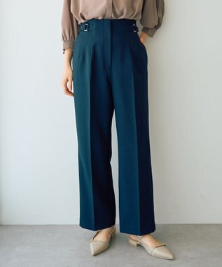 YECCA VECCA サイドベルテッドパンツ