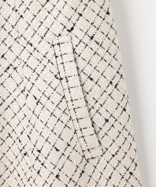 ANY SIS 【美人百花掲載】シックツイーディ ワンピース アイボリー