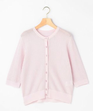 組曲 S 【先行予約・前後着用可】レーシーニット カーディガン