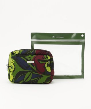 GRACE CONTINENTAL Fabricスクエアポーチ