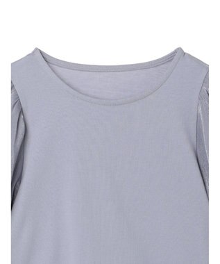 earth music&ecology ラメスリーブプルオーバー Sax