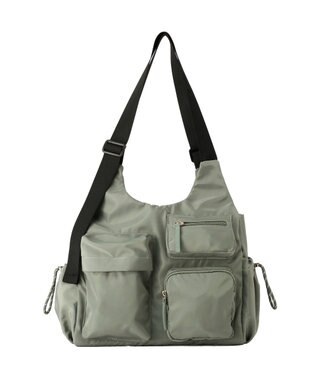 Green Parks 収納アドバイザー監修アウトポケットトート Khaki