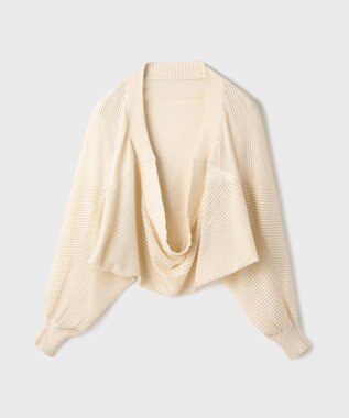 GRACE CONTINENTAL ボレロニットカーディガン キナリ