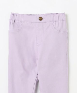 ANY KIDS 7days裏起毛ガーリーパンツ ラベンダー