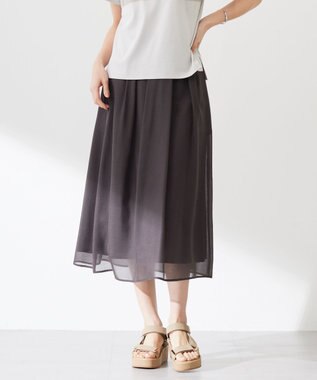 J.PRESS LADIES 【洗える】ブライトスパンボイル スカート