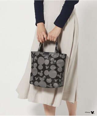 Y'SACCS 【Disney Collection】シルエットプリントトートバッグ　Sサイズ ダークグレー