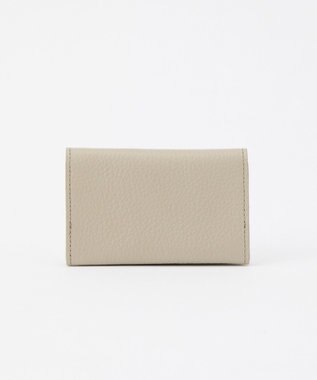 russet モノグラムプレートカードケース(SO-417) GrayBeige
