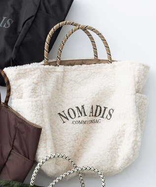 【新色追加/23区別注カラー】NOMADIS SAC2 W ボア トートバッグ