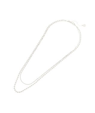 AMERICAN HOLIC マルチウェイメタルレンネックレス White