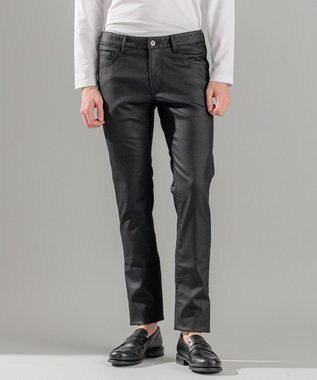 JOSEPH HOMME 【抜群のストレッチ性/光沢素材】ハイパワーソフトストレッチ 5ポケットパンツ / STICK 5P ブラック系