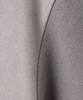 JOSEPH HOMME 【ストレッチ】レザーライクジャージーニットブロック　ZIP UPブルゾン ライトグレー系