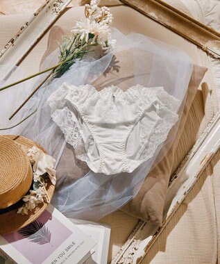 San-ai Resort（三愛水着楽園） エレガントコレクション【2503】ノーマルショーツ ホワイト