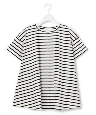 J.PRESS YORK STREET 【WOMEN】ボーダープルオーバー ホワイト系1