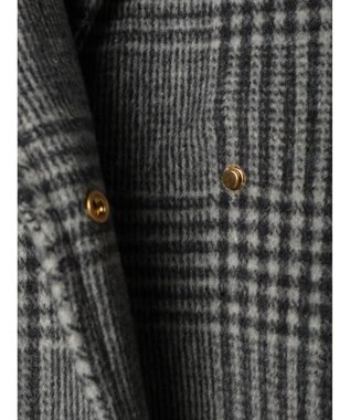 earth music&ecology チェスターコート（チェック） Glen Check