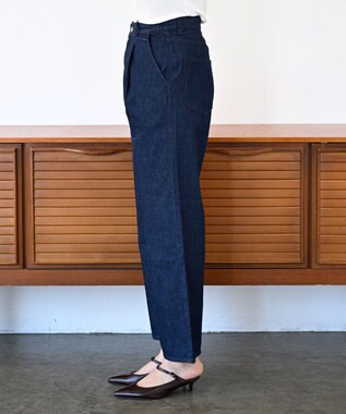 woadblue ＜坪田あさみさんコラボ＞EMMA エマ デニムパンツ RIGIDBLUE