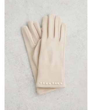 Green Parks ・パール付きグローブ Light Beige