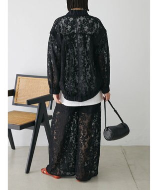 Green Parks ２ＷＡＹ　レースブルゾン Black