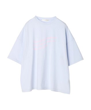 Green Parks ・Ｐｅｔｉｔ　Ｆｌｅｕｒ　ウェーブロゴｐｔＴシャツ Sax