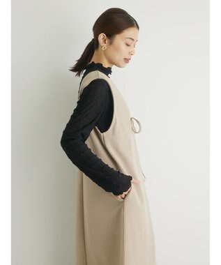 Green Parks ２ＷＡＹオーバーワンピース Beige