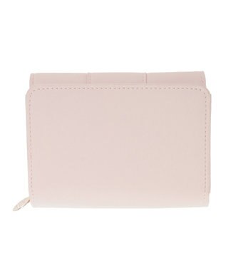 Maison de FLEUR ピンクベルトリボンミニウォレット Pink