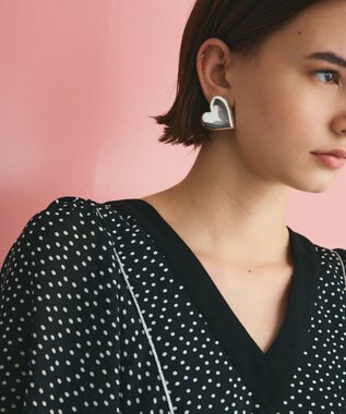 GRACE CONTINENTAL FEDERICA TOSI LOVE イヤークリップ シルバー