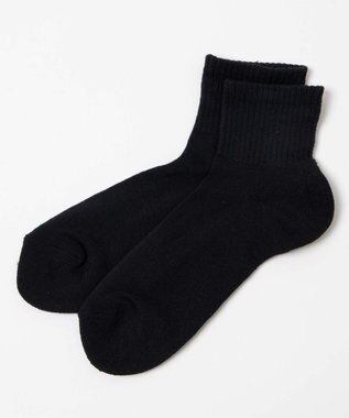 WEGO カラーパイルソックス（U） ブラック