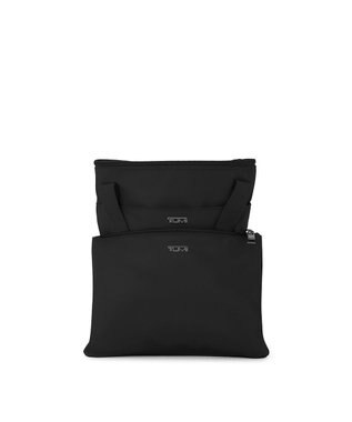 TUMI トートバッグ レディス  VOYAGEUR ジャスト・イン・ケース・トート BLACK/GUNMETAL