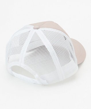 ANY KIDS ミラクルスパンコールメッシュキャップ ベージュ×リボン