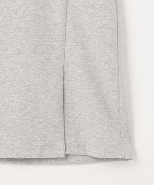 23区GOLF 安心の長めの着丈【23Fondation/WOMEN】スクエア スカート ライトグレー系