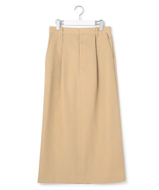 ICB L 【WEB＆一部店舗限定・撥水加工・洗える】C0SoftTwiLL ロングスカート チノ