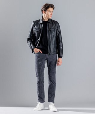 JOSEPH HOMME ライトコーデュロイストレッチ / CIGAR 5P グレー系