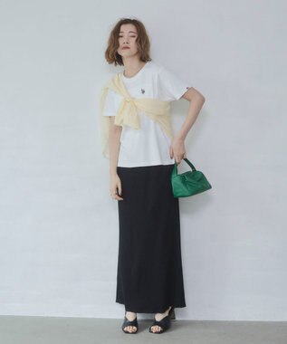 WEGO 【SMLサイズ展開】U.S. POLO ASSN.別注コンパクトTシャツ ホワイト