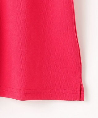 23区GOLF 【WOMEN】シンプルカノコポロシャツ オールドローズ系