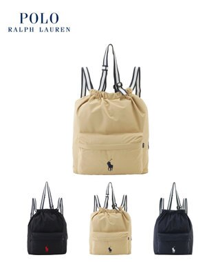 MOONBAT POLO RALPH LAUREN(ポロ ラルフローレン) 【C-zeroはっ水】2WAYレインバッグカバー POLO PONY 撥水加工 レインバッグ ディープブルー
