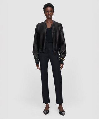 JOSEPH 【FOUNDATIONS】ギャバジンストレッチ スリムフィットトラウザーズ Black