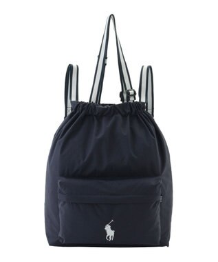 MOONBAT POLO RALPH LAUREN(ポロ ラルフローレン) 【C-zeroはっ水】2WAYレインバッグカバー POLO PONY 撥水加工 レインバッグ ネイビーブルー