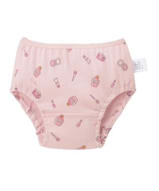 MIKI HOUSE HOT BISCUITS 【90-120cm】 プリント柄ショーツ チェリーピンク