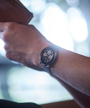 CITIZEN 【特定店限定モデル】RECORD LABEL レコードレーベル TSUNO CHRONO ブラック