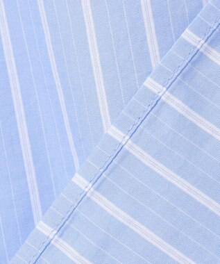 J.PRESS YORK STREET 【WOMEN】コットンタイプライターストライプ ブラウス サックスブルー系1