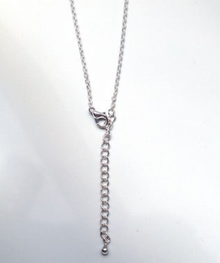 Tiaclasse メタルリボンロールネックレス シルバー