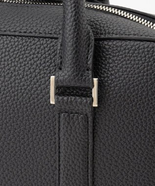 JOSEPH HOMME シンセティックシュリンクレザー  ブリーフバッグ ブラック系