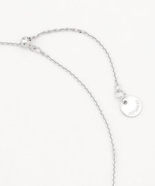 J.PRESS LADIES ダブルパール ネックレス シルバー系