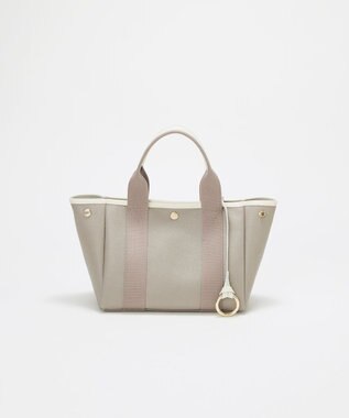 TOPKAPI 【Breath TOPKAPI】SCOTCH GRAIN スコッチグレイン 2way ミニ トートバッグ チャーム付き　 ライトトープ