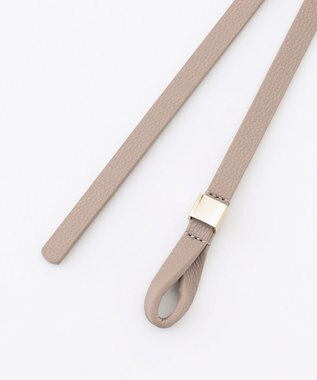 組曲 ナローノット フリーベルト ベージュ系