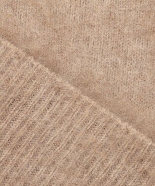 自由区 S 【カタログ掲載・Premium Collection】ファーカシミヤ ニット ブラウン系