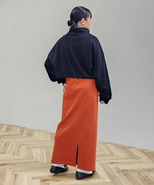 CRAFT STANDARD BOUTIQUE 【WEB限定】裏毛ダブルジップショートスウェット/24AW Navy