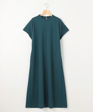 組曲 【WEB限定】バックギャザーＴワンピース ダークグリーン系