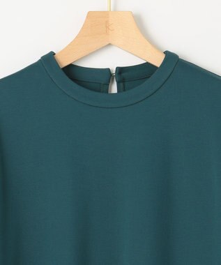 組曲 【WEB限定】バックギャザーＴワンピース ダークグリーン系