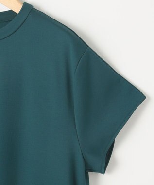 組曲 【WEB限定】バックギャザーＴワンピース ダークグリーン系